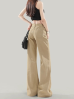 Women Micro Flared Jeans Loose Wide Leg Flared Pants - Image 6